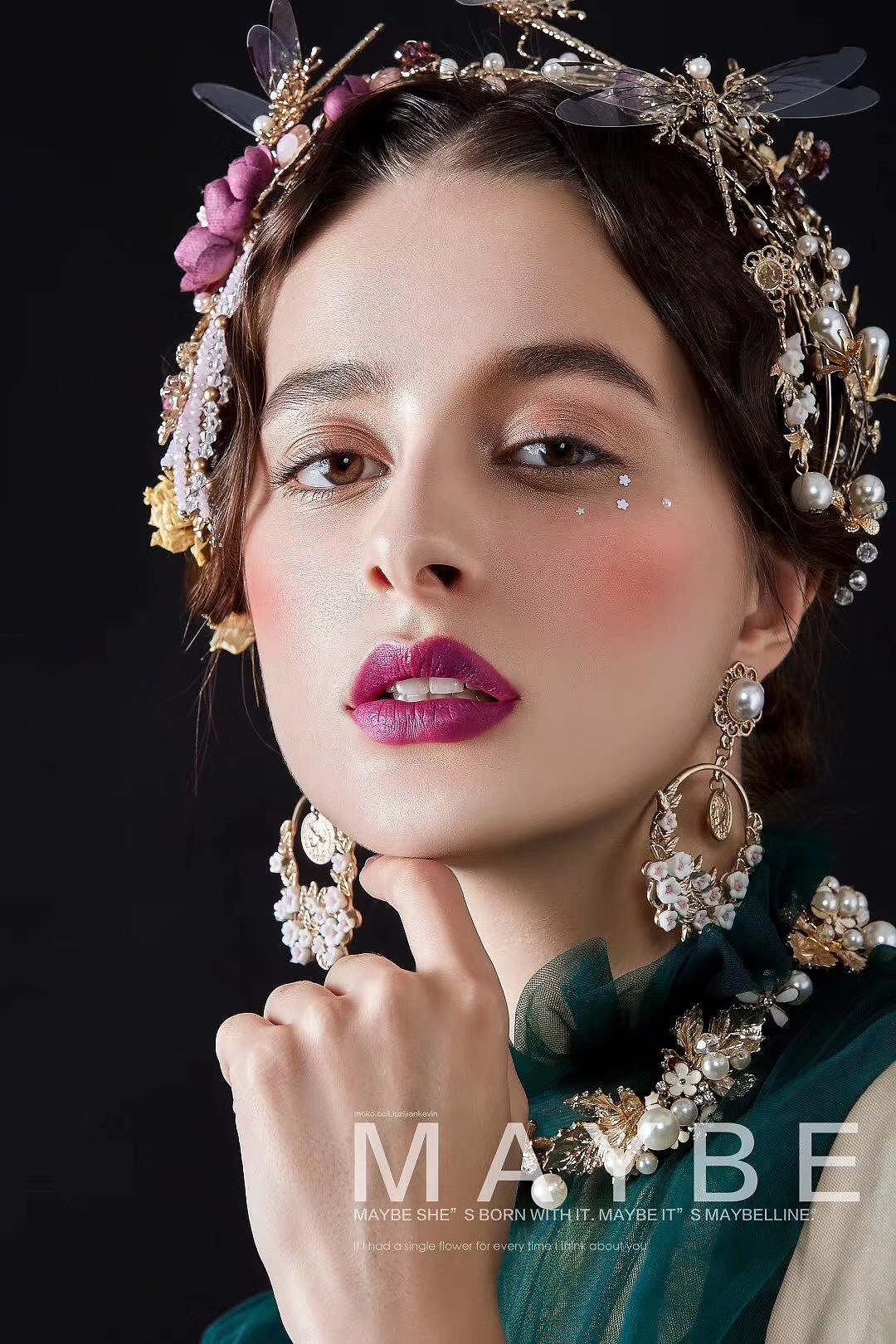 妆面|摄影|时尚/艺术摄影|清河社商业修图 - 原创作品 - 站酷 (zcool)