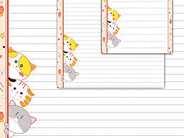 原创拍纸本 |三只小猫