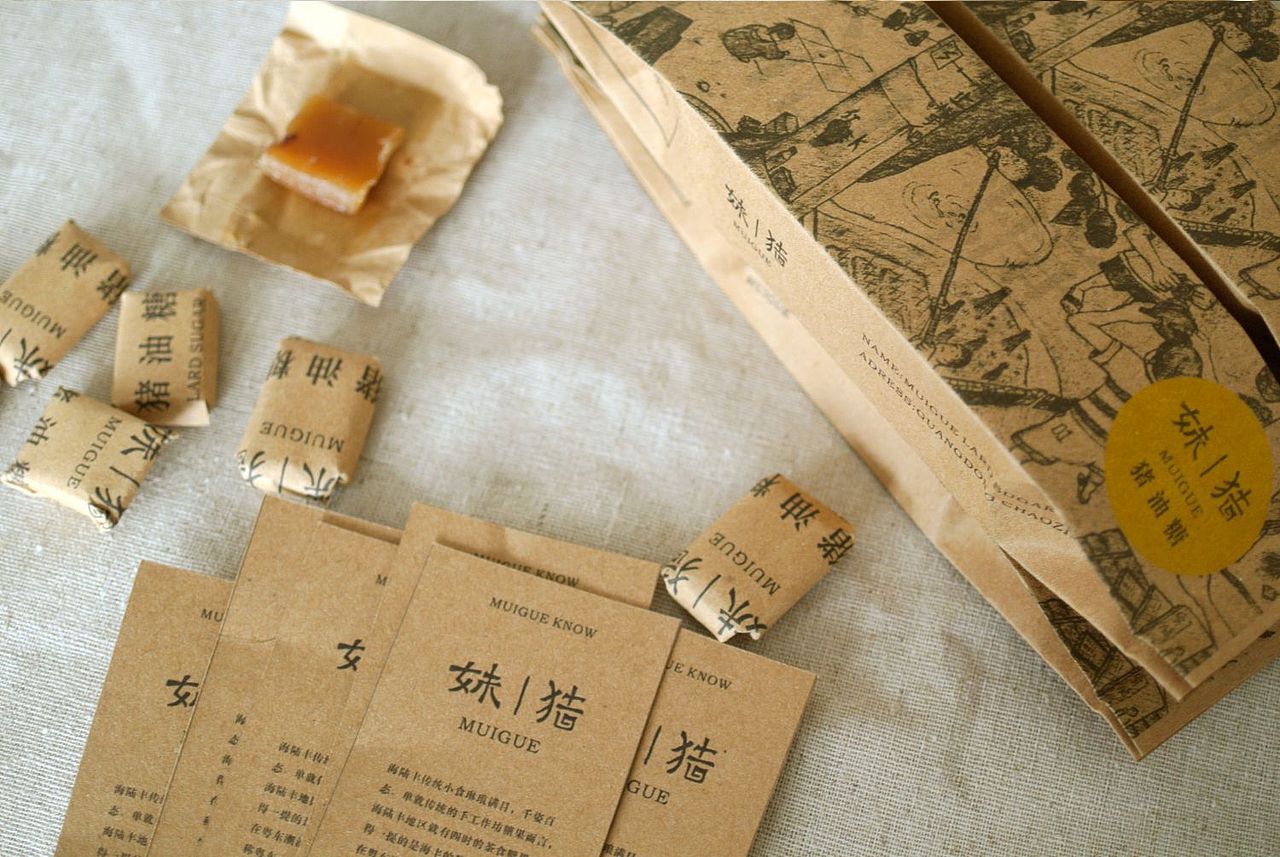 MUIGUE/猪油糖包装LOGO设计（图ZMjU2NTY2ODA=） - 包装 - 站酷设计师东worry原创素材 - 站酷ZCOOL