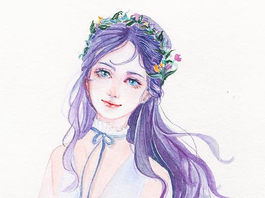 饼饼的水彩人物之路