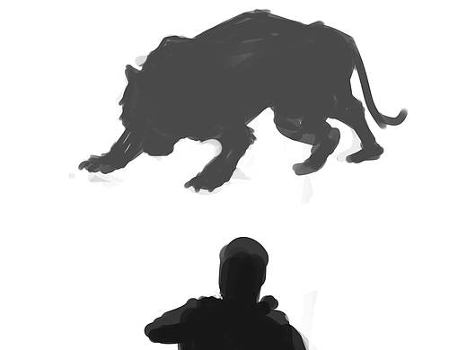 剪影動作和部分細化（個人主頁-ZNDE0NzI1MTI=） - 概念設定 - 站酷設計師只賣豆腐不開車原創(chuàng)素材 - 站酷ZCOOL