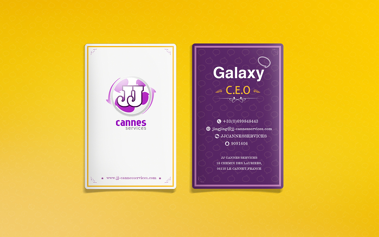 JJ Cannes 法国翻译服务品牌设计视觉体验