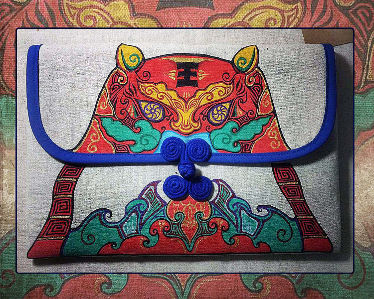 叁公馆·十一月·虎头纹样（图ZNjMwMzAyNDQ=） - 其他手工艺 - 站酷设计师琯朗原创素材 - 站酷ZCOOL