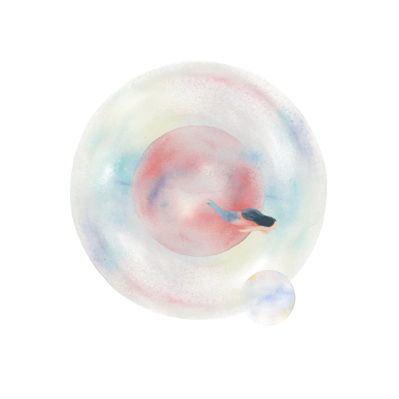 人鱼系列作品|插画|艺术插画|rao克力 - 原创作品 - 站酷 (zcool)