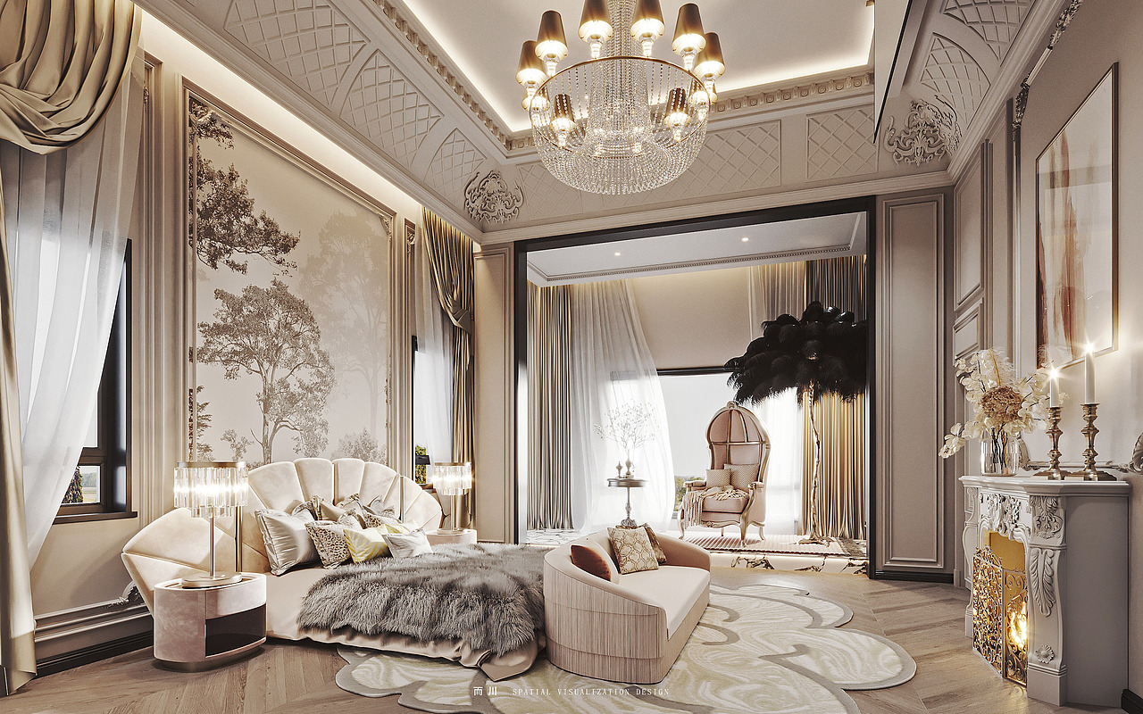 法式别墅 丨 而川视觉