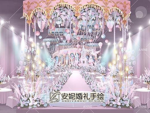 安妮婚礼手绘 | 游乐