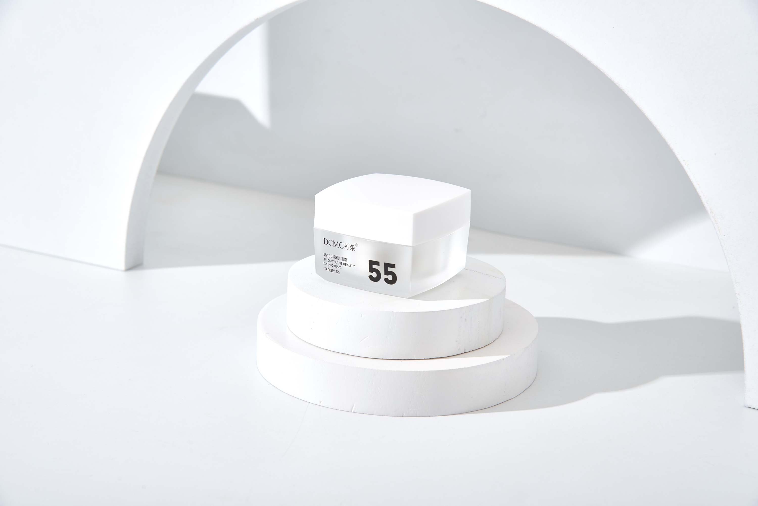 创意几何体化妆品拍摄 无修图 面霜 莫兰迪|摄影|产品摄影|刘杨摄影