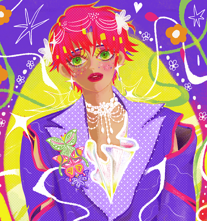 原创插画分享系列一（图ZMzcwODk4NTI0） - 创作习作 - 站酷设计师五角七星星原创素材 - 站酷ZCOOL