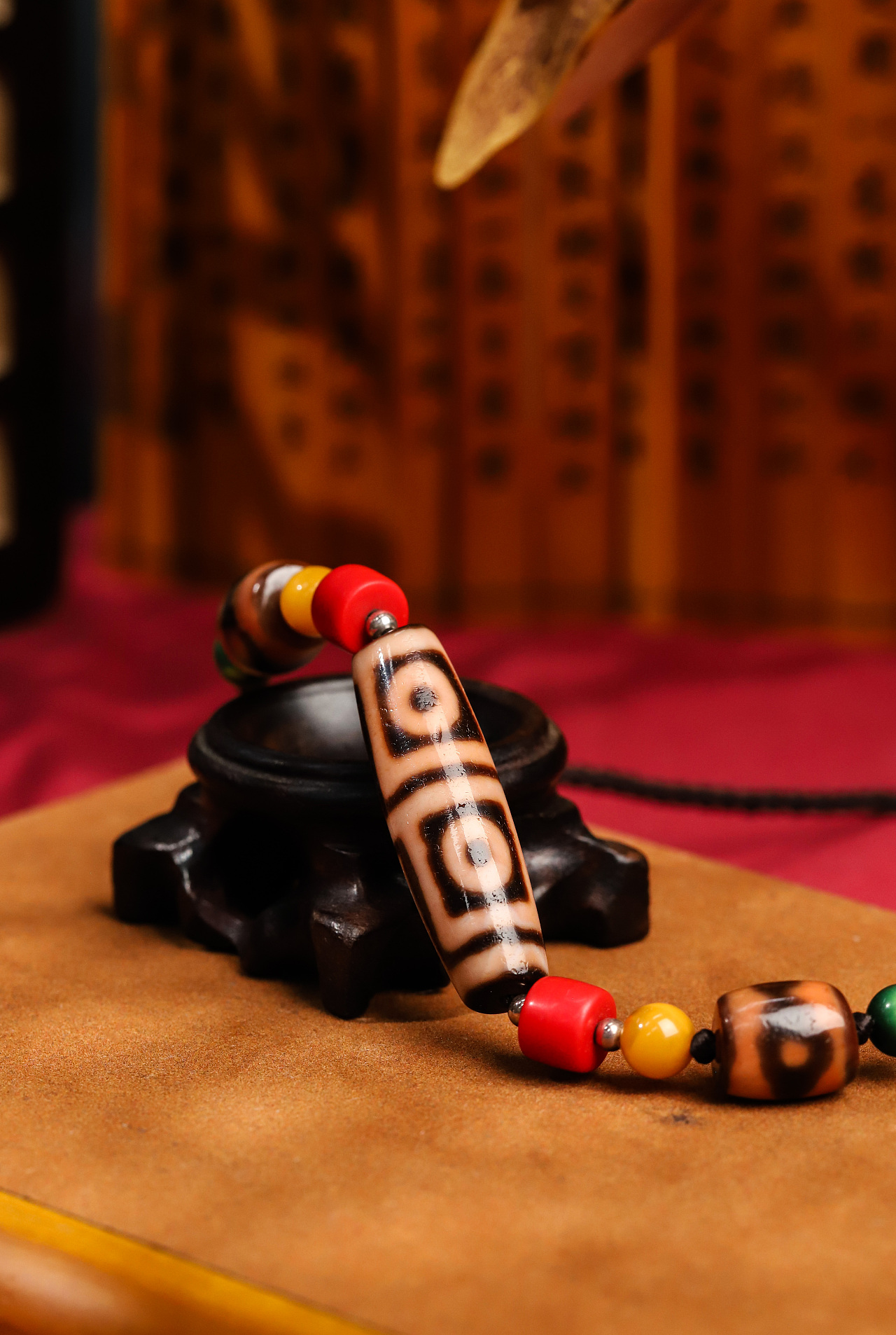 产品摄影珠宝摄影之藏密七宝天珠