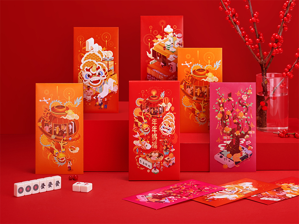 人间最美是新春，有礼有节®品牌《美好的新》（图ZMTg1MDIxMzUy） - 包装 - 站酷设计师有礼有节原创素材 - 站酷ZCOOL