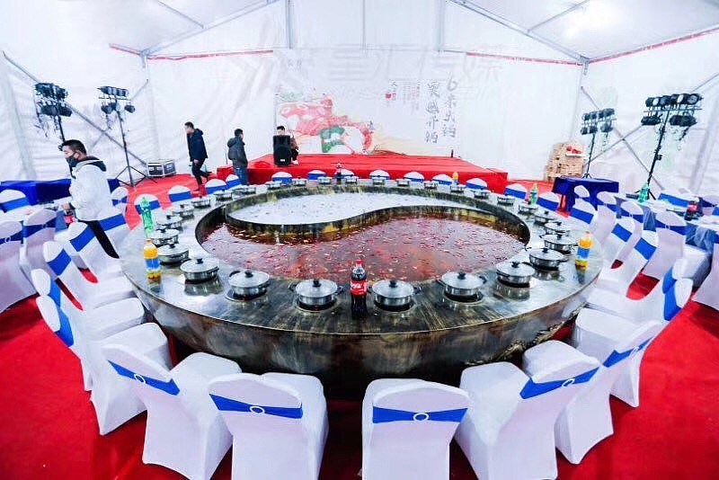 鸳鸯大火锅出租租赁厂家现货