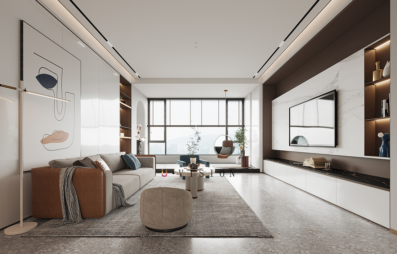 现代平层空间表现(夏至)