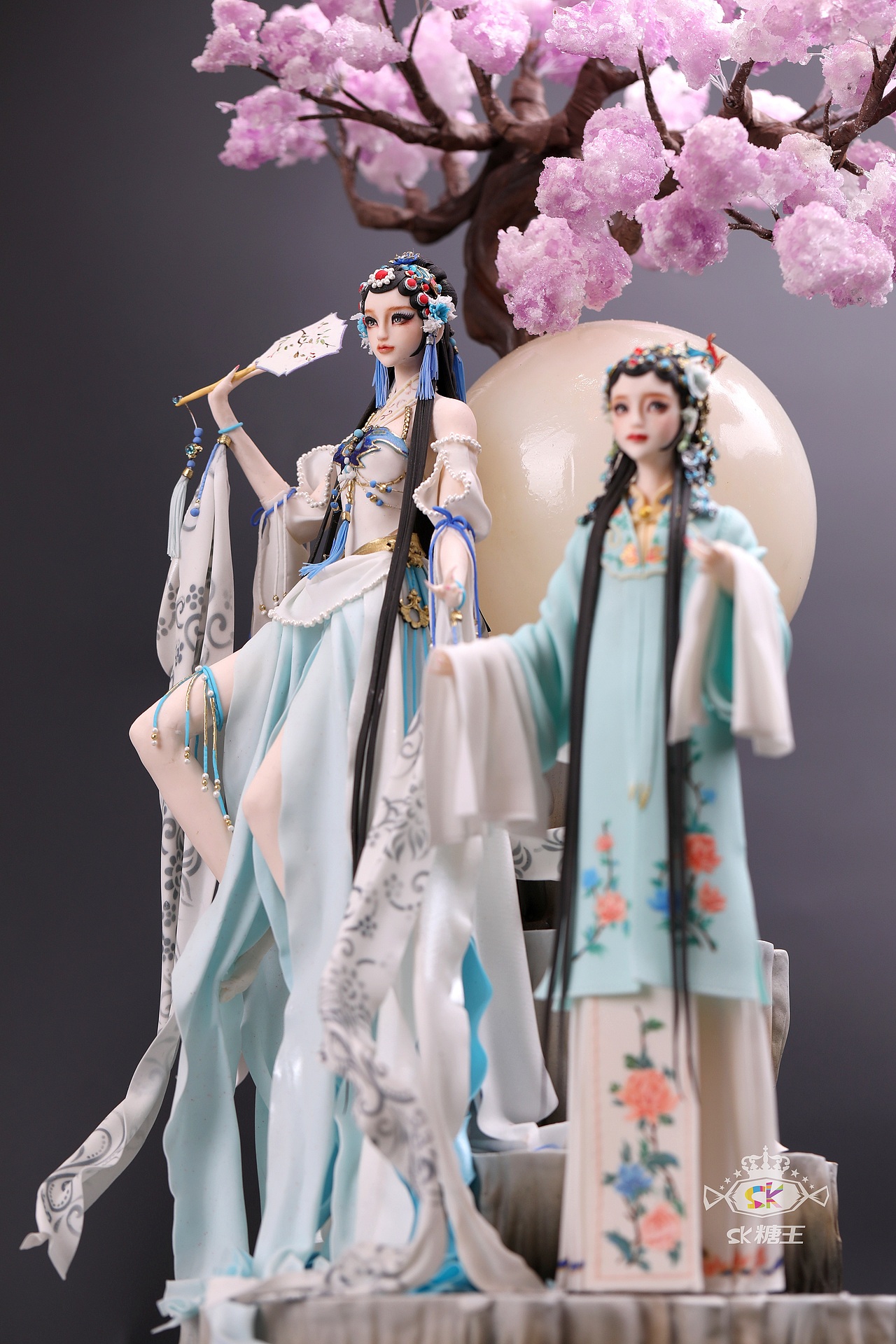 【sk糖王】翻糖蛋糕—古风翻糖人偶作品（图ZMTA0NDQwMTcy） - 手办/模玩 - 站酷设计师糖王周毅团队原创素材 - 站酷ZCOOL
