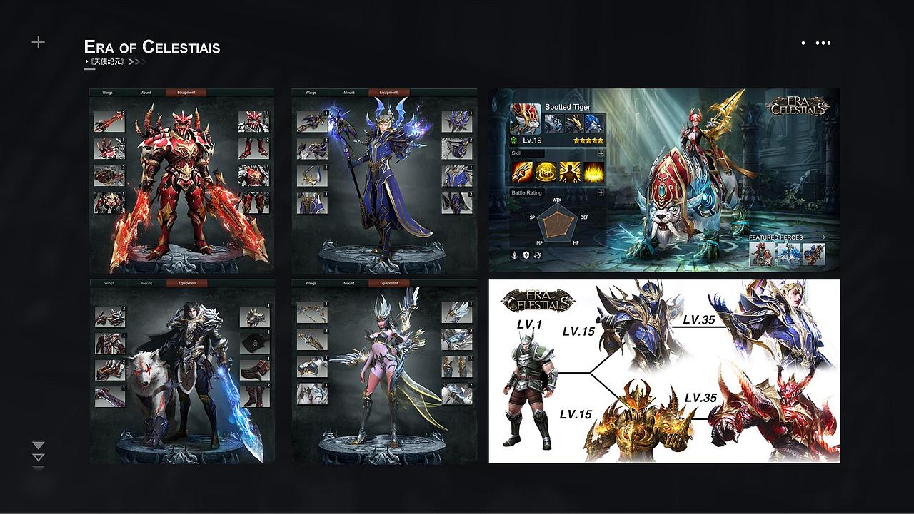 个人作品集（插画&游戏）