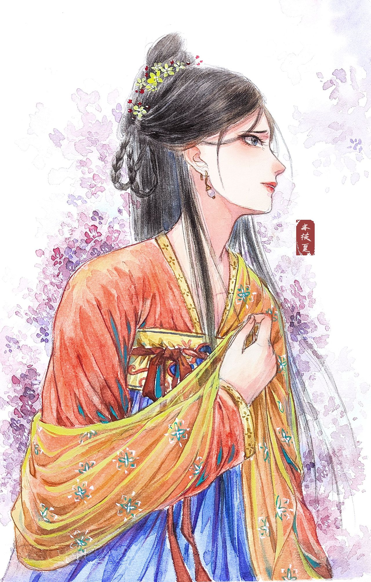 水彩（图ZMjgyOTc3MTM2） - 创作习作 - 站酷设计师画画的凉拌折耳根原创素材 - 站酷ZCOOL