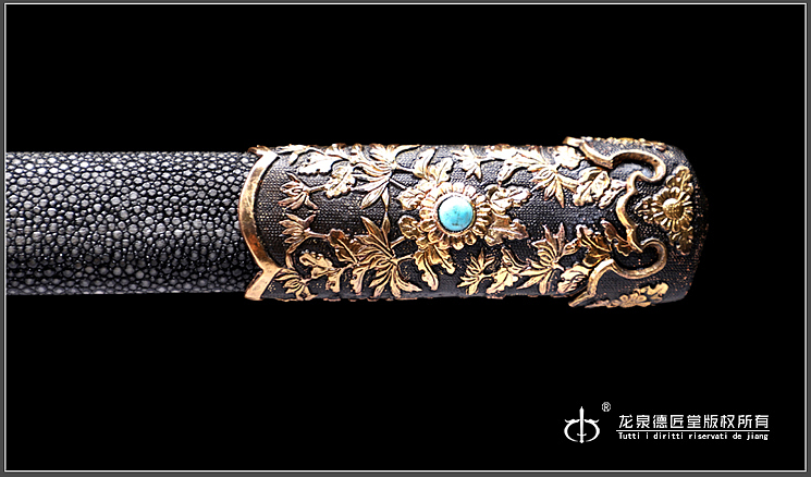 龙泉刀剑-豪华唐刀―胜影宽刃版(DJ-3379)