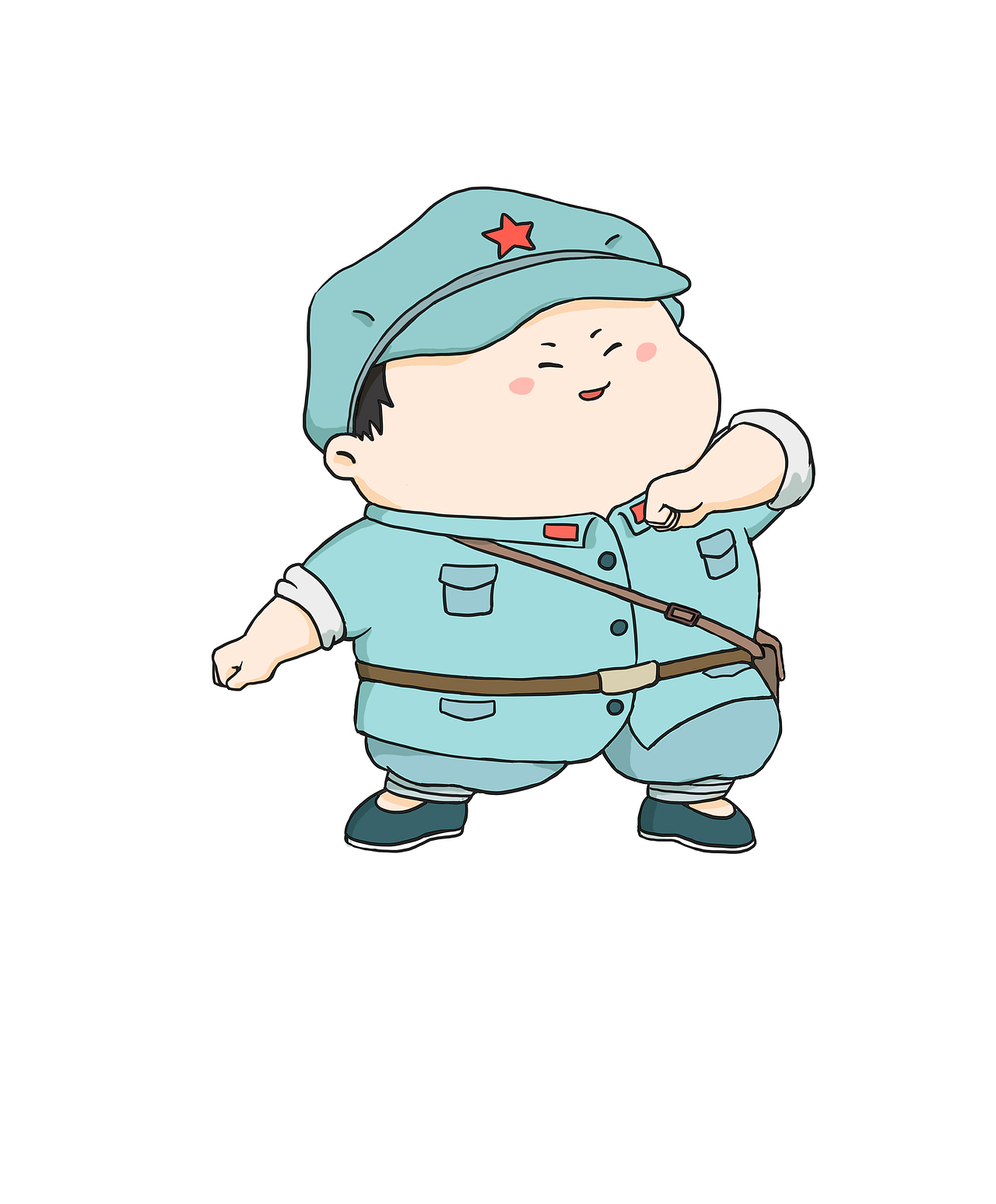 漫漫长征路（图ZMjA2NzE2NzI4） - 商业插画 - 站酷设计师只橙ora原创素材 - 站酷ZCOOL