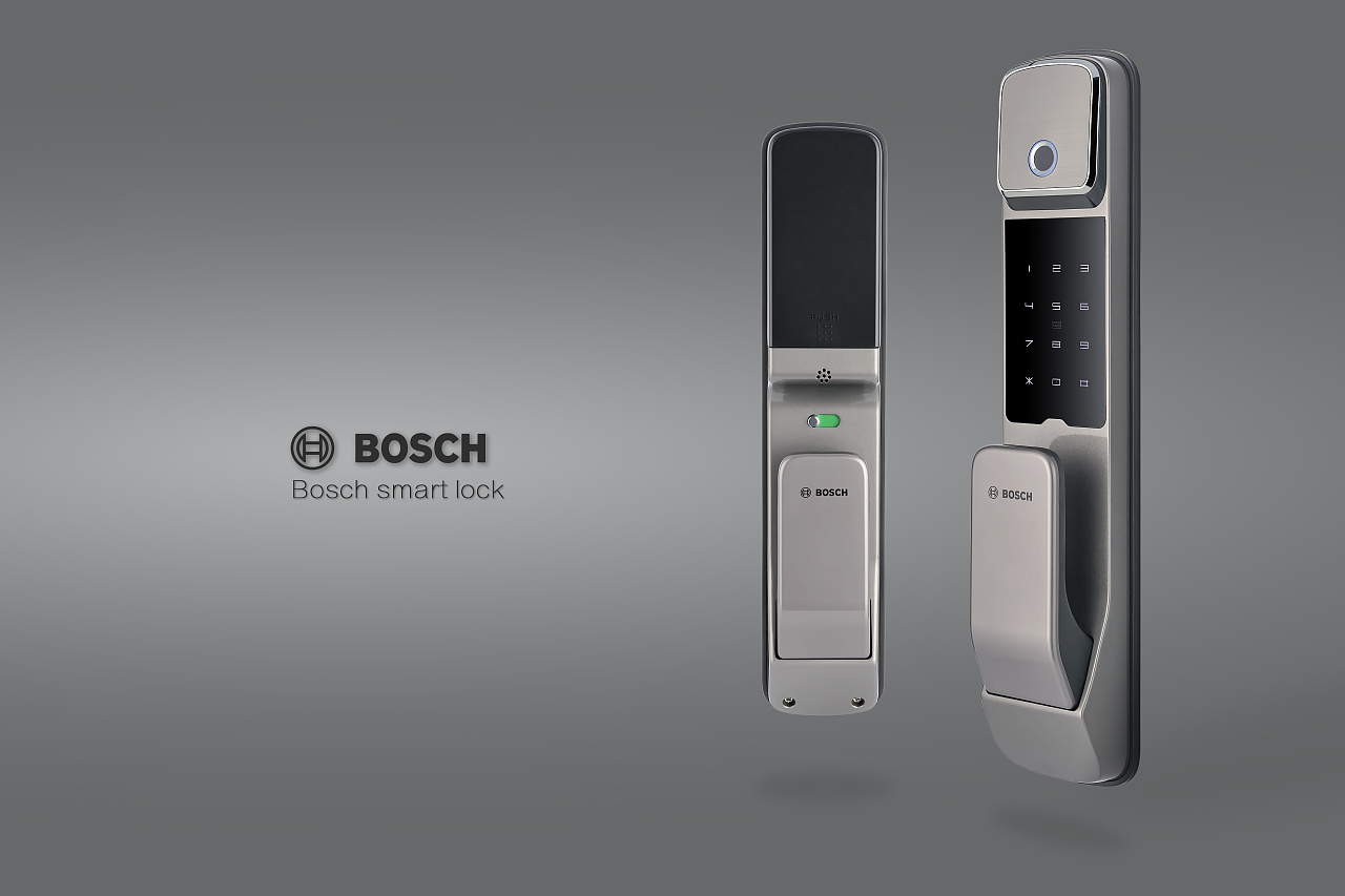 bosch智能门锁|工业/产品|生活用品|拍照的师傅 - 原创作品 - 站酷