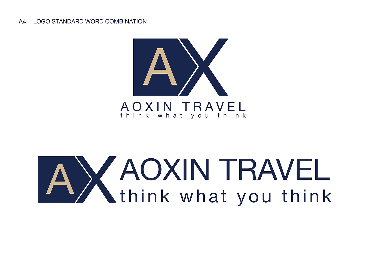 AOXIN International Travel Service（图ZODA4NjAxMTY=） - Logo - 站酷设计师MarkZhangSH原创素材 - 站酷ZCOOL