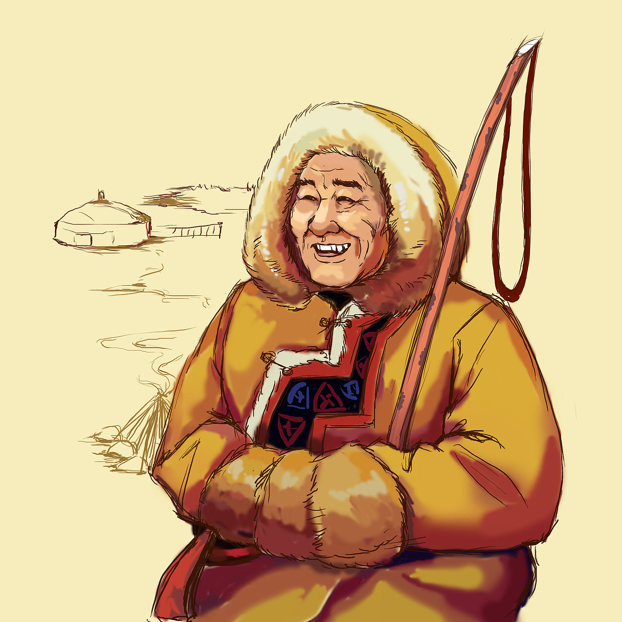 包装线描插画（图ZNjk2MjMwMzY=） - 商业插画 - 站酷设计师阿呆呀阿呆原创素材 - 站酷ZCOOL