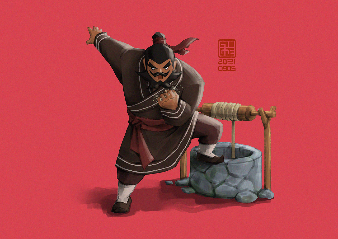 【三国】就是豆粉!画一个新手村的张飞小公主