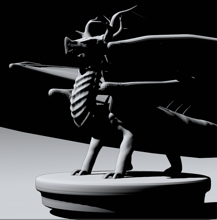 blender雕刻学习——西方龙（图ZMjg1NDAwMjM2） - 人物/生物 - 站酷设计师有梦想的karas原创素材 - 站酷ZCOOL