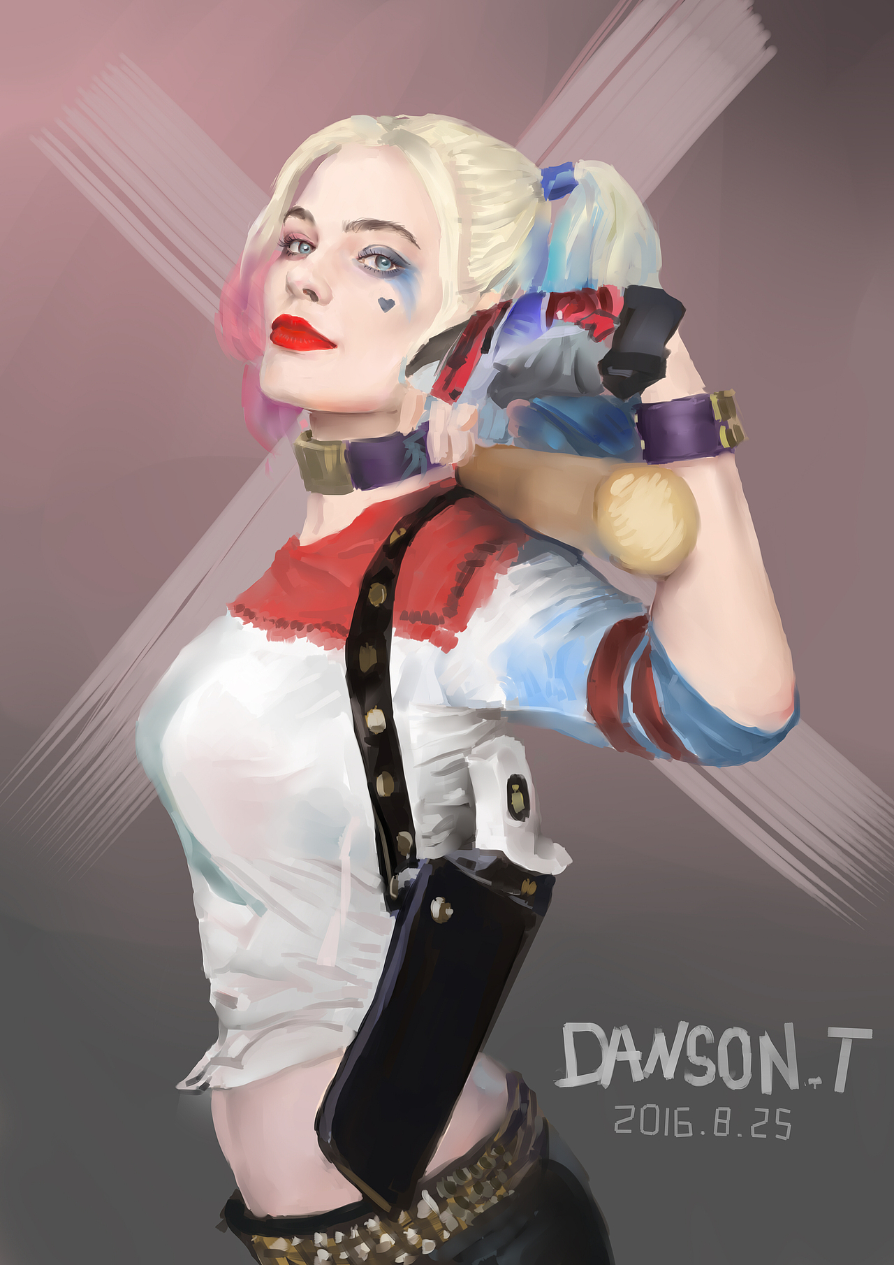 哈莉奎茵（图ZMTI4MzI2ODAw） - 创作习作 - 站酷设计师charlesroy原创素材 - 站酷ZCOOL