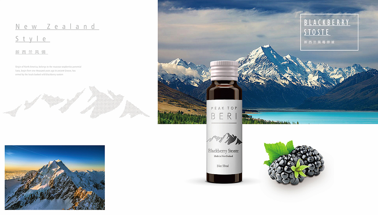 新西兰黑莓包装