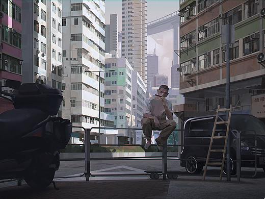 齐猪老师 x 慢涂作品