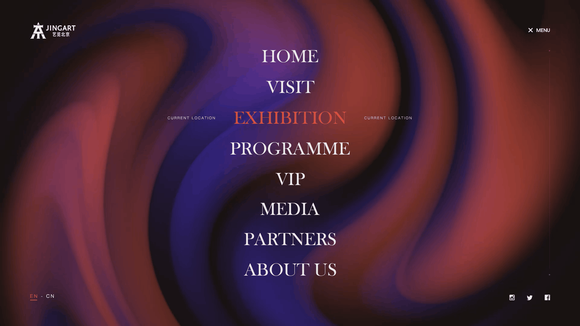 「JING ART」Website Design（图ZMTg3OTUxMDgw） - 运营设计 - 站酷设计师山川星野原创素材 - 站酷ZCOOL