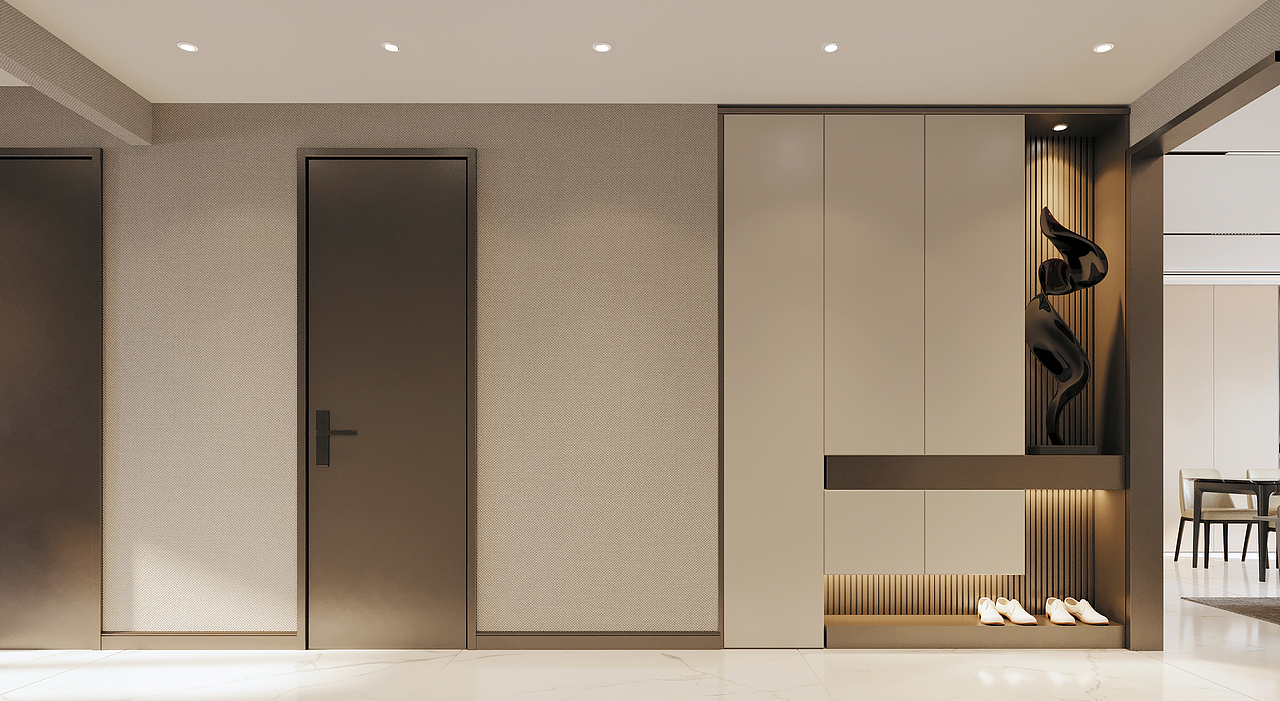 保利江山樾167m²现代风格|小羊绘图|时创装饰设计（图ZMjg0NzUwNTAw） - 家装设计 - 站酷设计师昔日的美原创素材 - 站酷ZCOOL