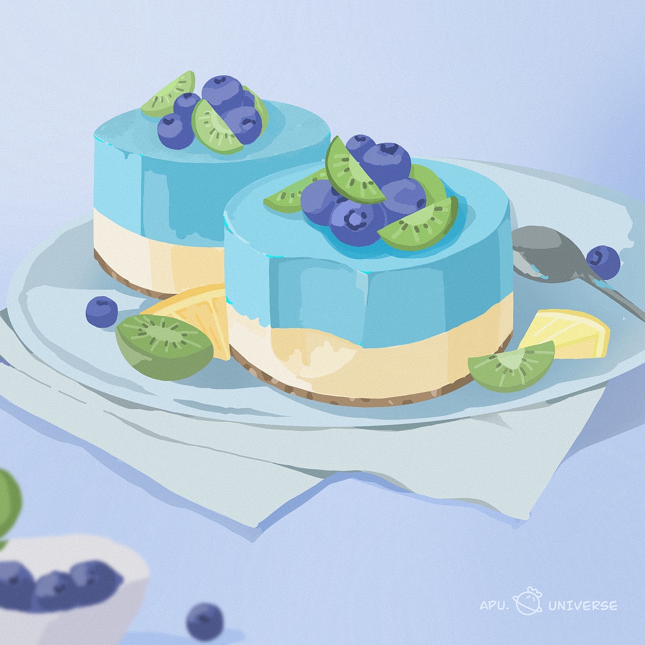 速涂作品（图ZMjY0NjM0MTI4） - 创作习作 - 站酷设计师元气Apu原创素材 - 站酷ZCOOL