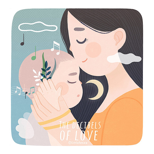 爱的分贝（图ZMTUzMzc1MDQ4） - 艺术插画 - 站酷设计师littlehmxx原创素材 - 站酷ZCOOL
