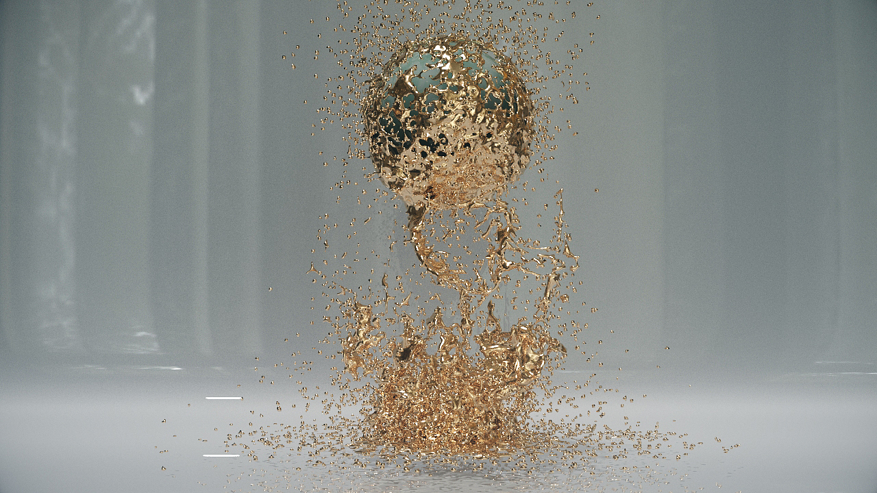 Houdin水realflow模拟