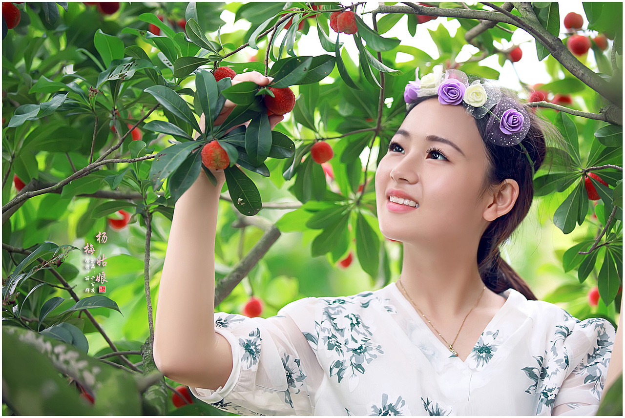 [楊梅姑娘]（圖ZMjk3ODQyMzI=） - 人像攝影 - 站酷設(shè)計師千百度vip原創(chuàng)素材 - 站酷ZCOOL