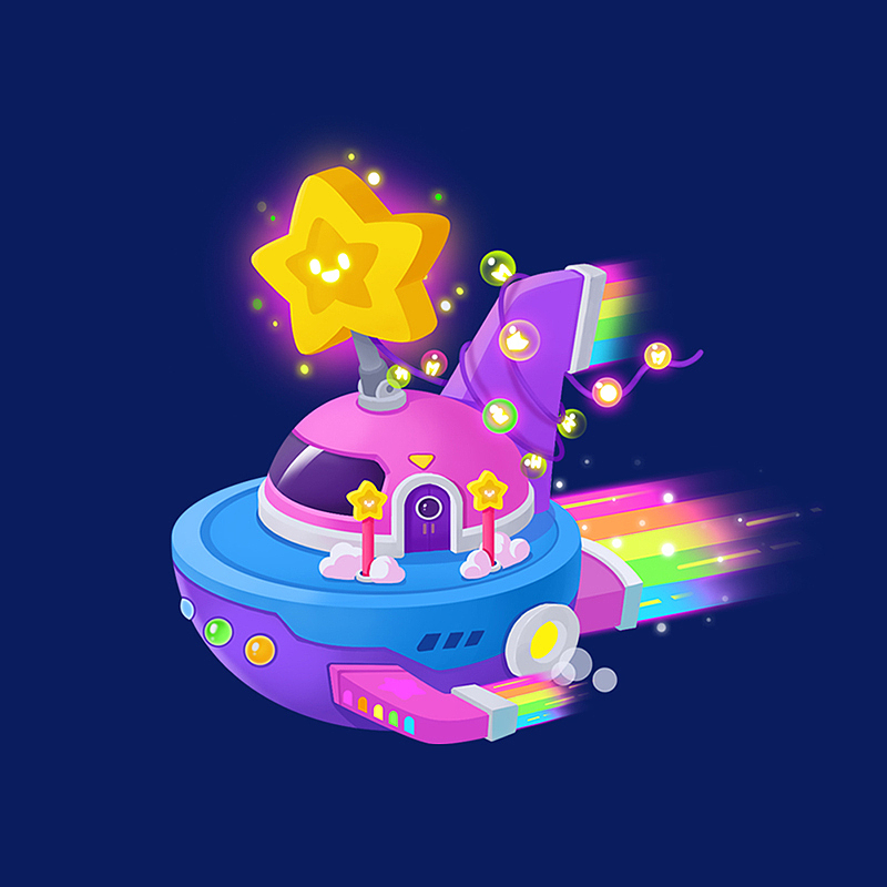 自学乐园 灵感来自梦幻游乐场,为了让孩子自学不那么压抑,在充满乐趣,快乐,放松的气氛中学习