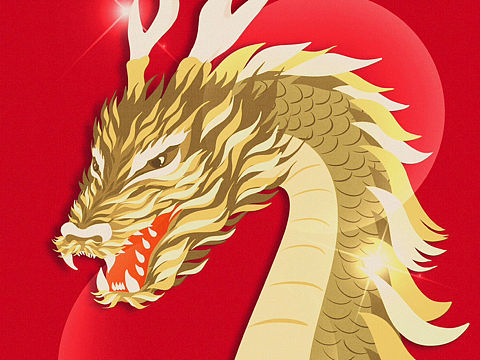 Illustration「龍」（个人主页-ZNjcyMTk4NTI=） - 创作习作 - 站酷设计师Aminoas原创素材 - 站酷ZCOOL