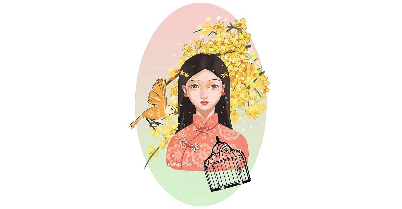帆布包印花插画设计（图ZMTUxNTY4MzUy） - 生活用品 - 站酷设计师飒喵喵怪原创素材 - 站酷ZCOOL