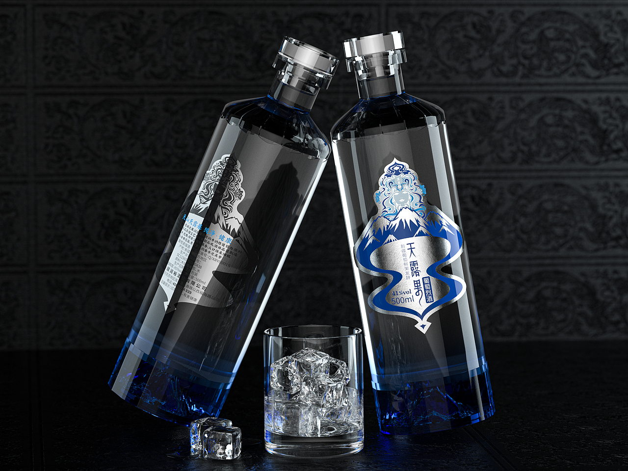 谋道品牌策划·天露果酒包装（图ZMjg1MzYzMDUy） - 包装 - 站酷设计师谋道品牌策划原创素材 - 站酷ZCOOL