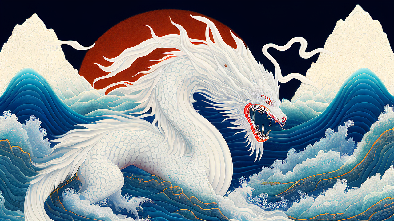 那些还活着的隐姓埋名的神仙和神兽#复古青绿橘红撞色#