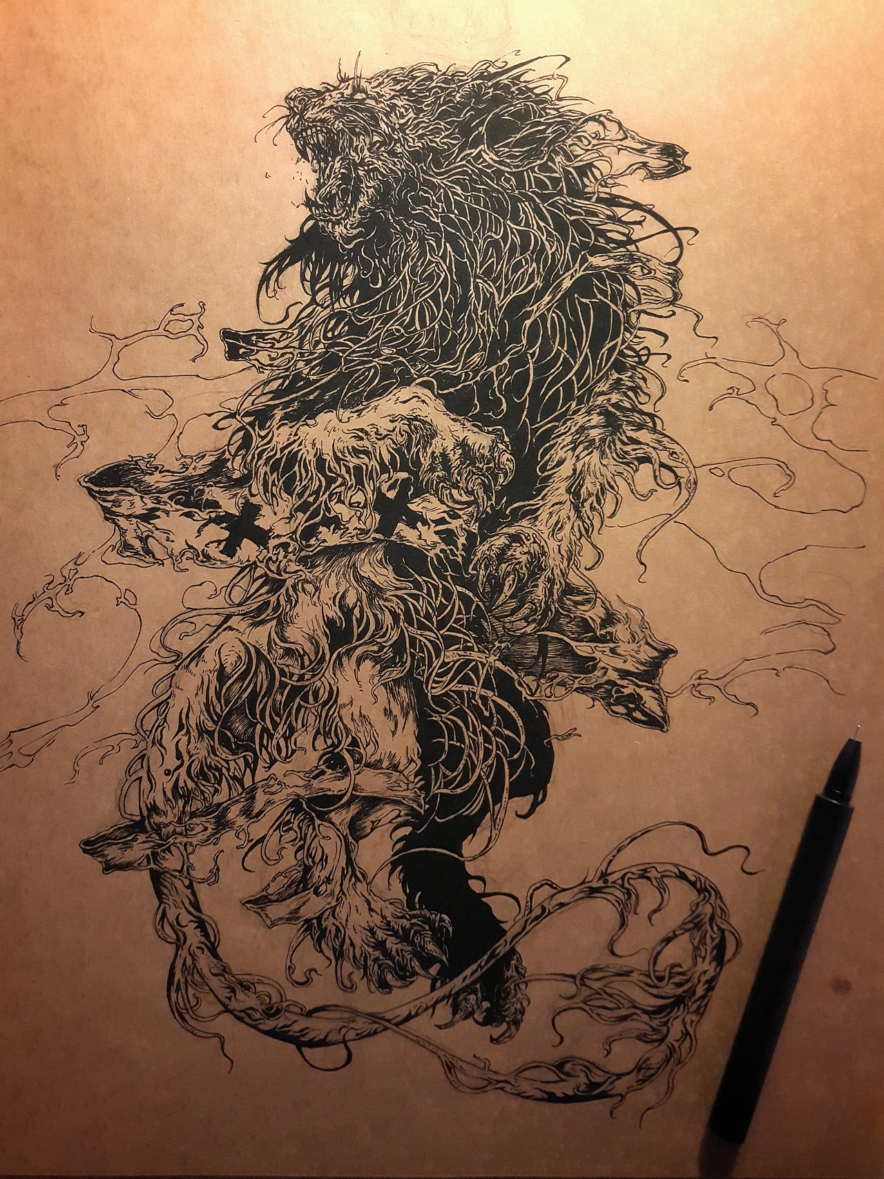 创意练习 / 皇 狮