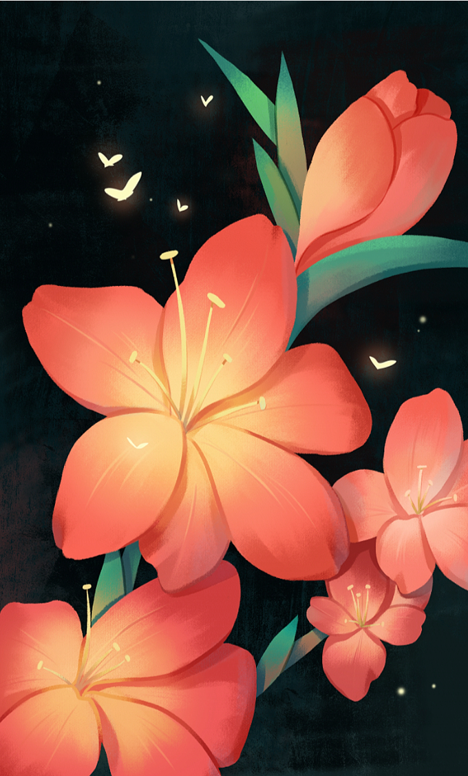 剑兰（图ZMzExMjk1OTky） - 创作习作 - 站酷设计师竹右zhuu原创素材 - 站酷ZCOOL