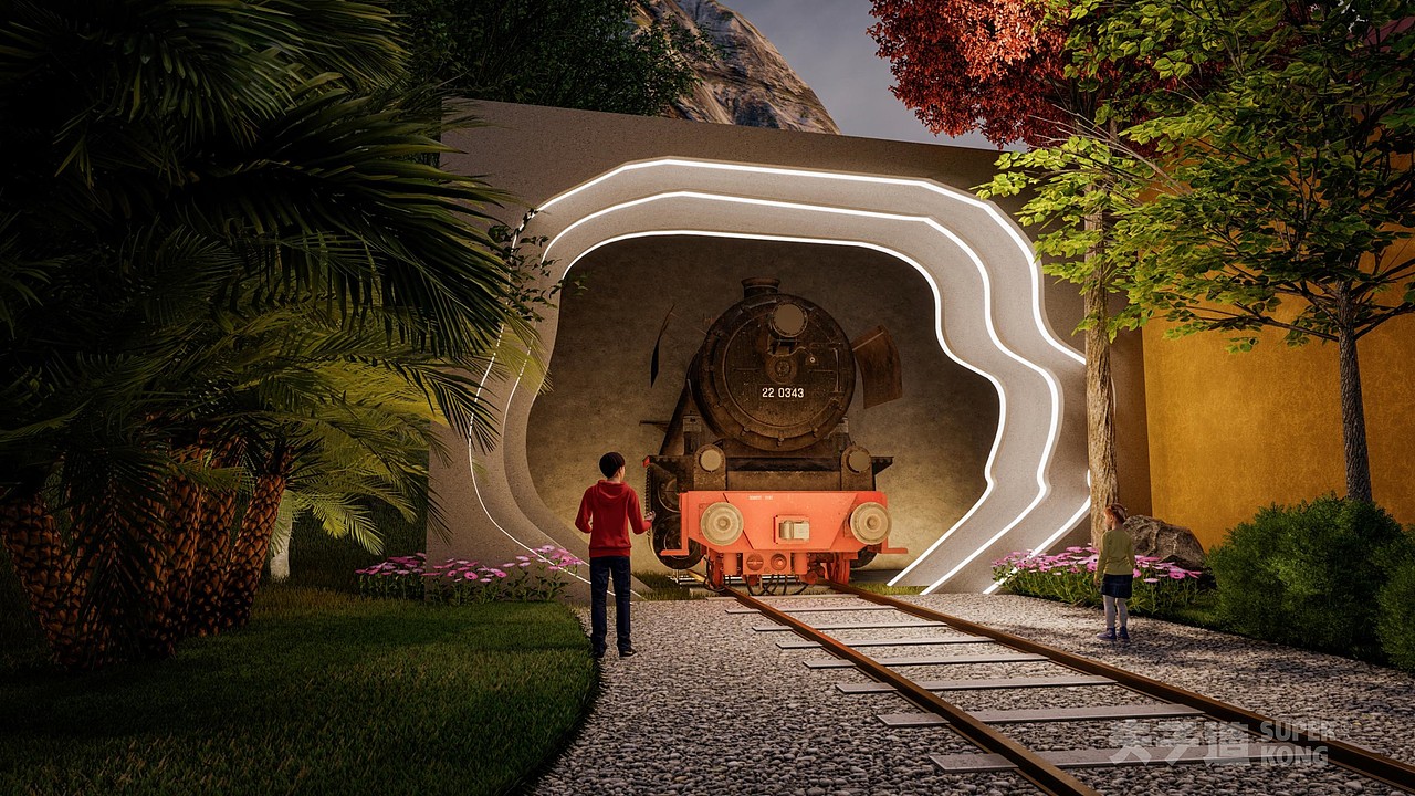 河口县河口镇八条半村特色旅游村寨（图ZMzMxMzQ0OTMy） - 景观设计 - 站酷设计师夫子造设计机构原创素材 - 站酷ZCOOL