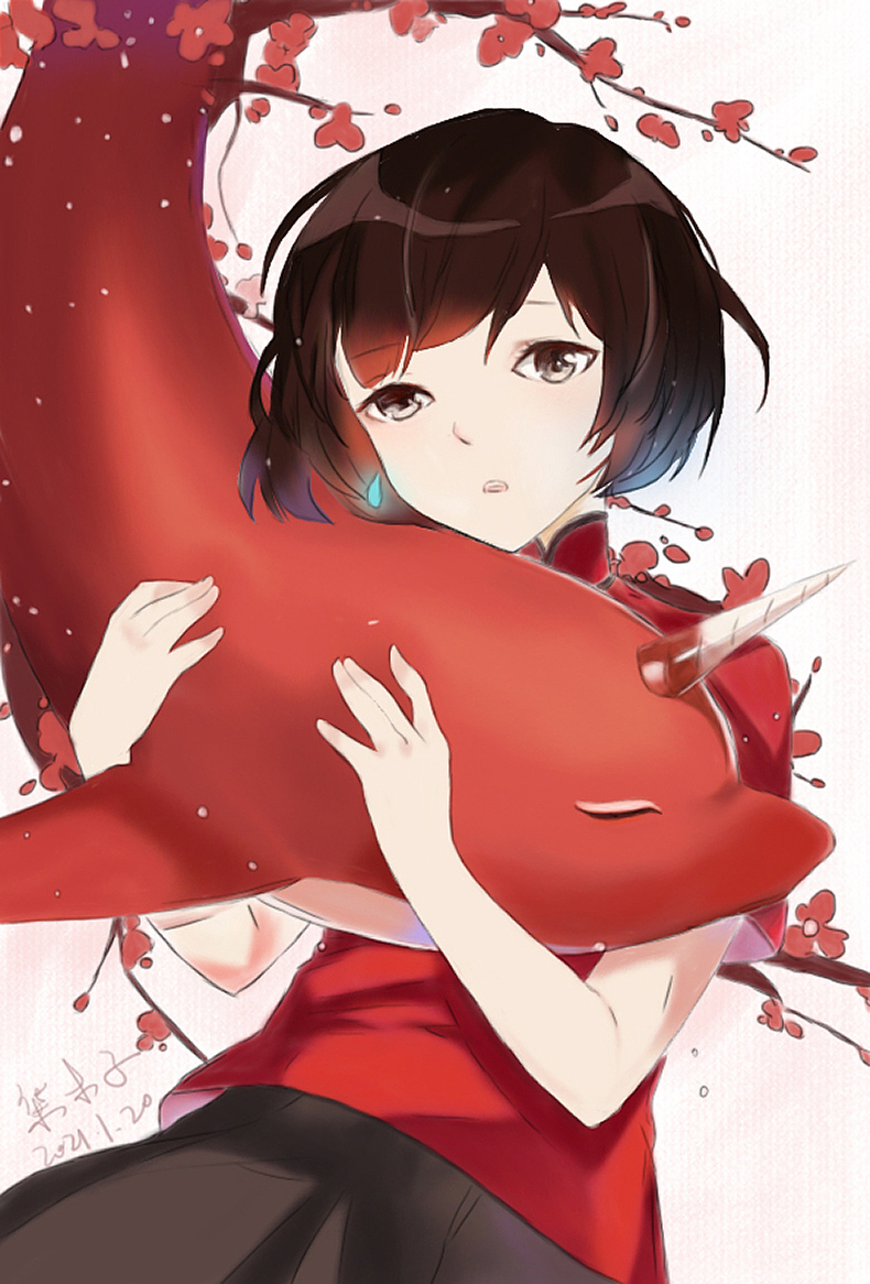 大鱼海棠相关插画