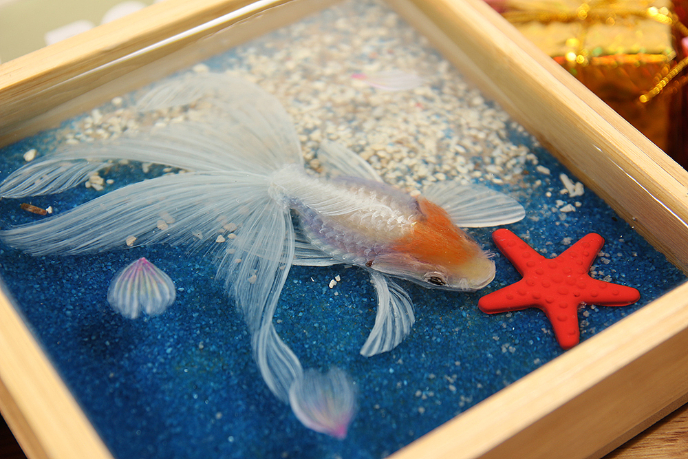 亦真亦假，手绘立体树脂画作品（图ZOTY0MTM4OTI=） - 工艺品设计 - 站酷设计师明明一只猫原创素材 - 站酷ZCOOL