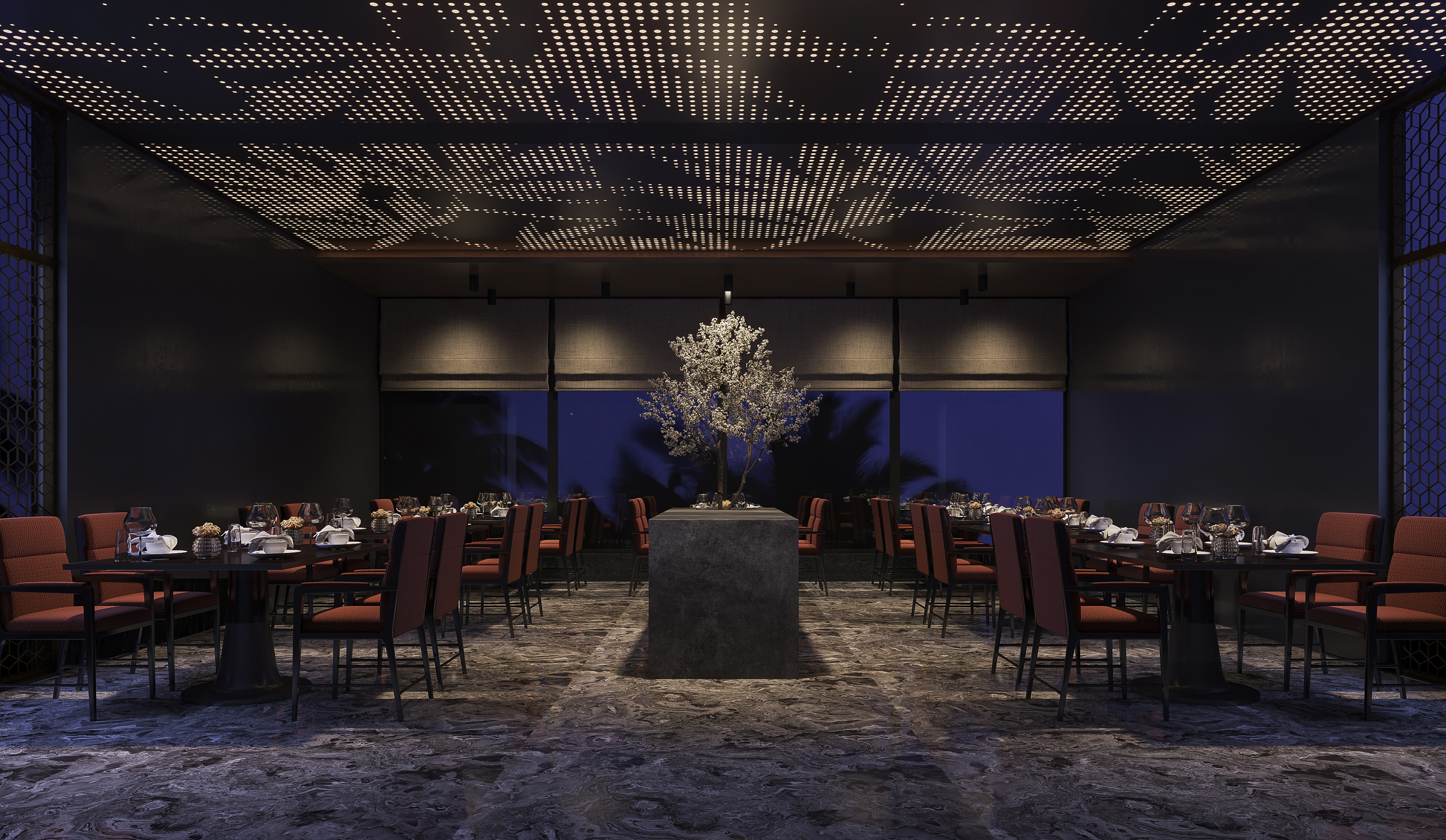 新中式风格宴会厅