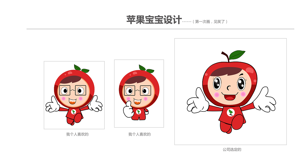 2016---蘋果寶寶（圖ZNTkzMzEwNDA=） - IP形象 - 站酷設(shè)計師楊鵬西安原創(chuàng)素材 - 站酷ZCOOL