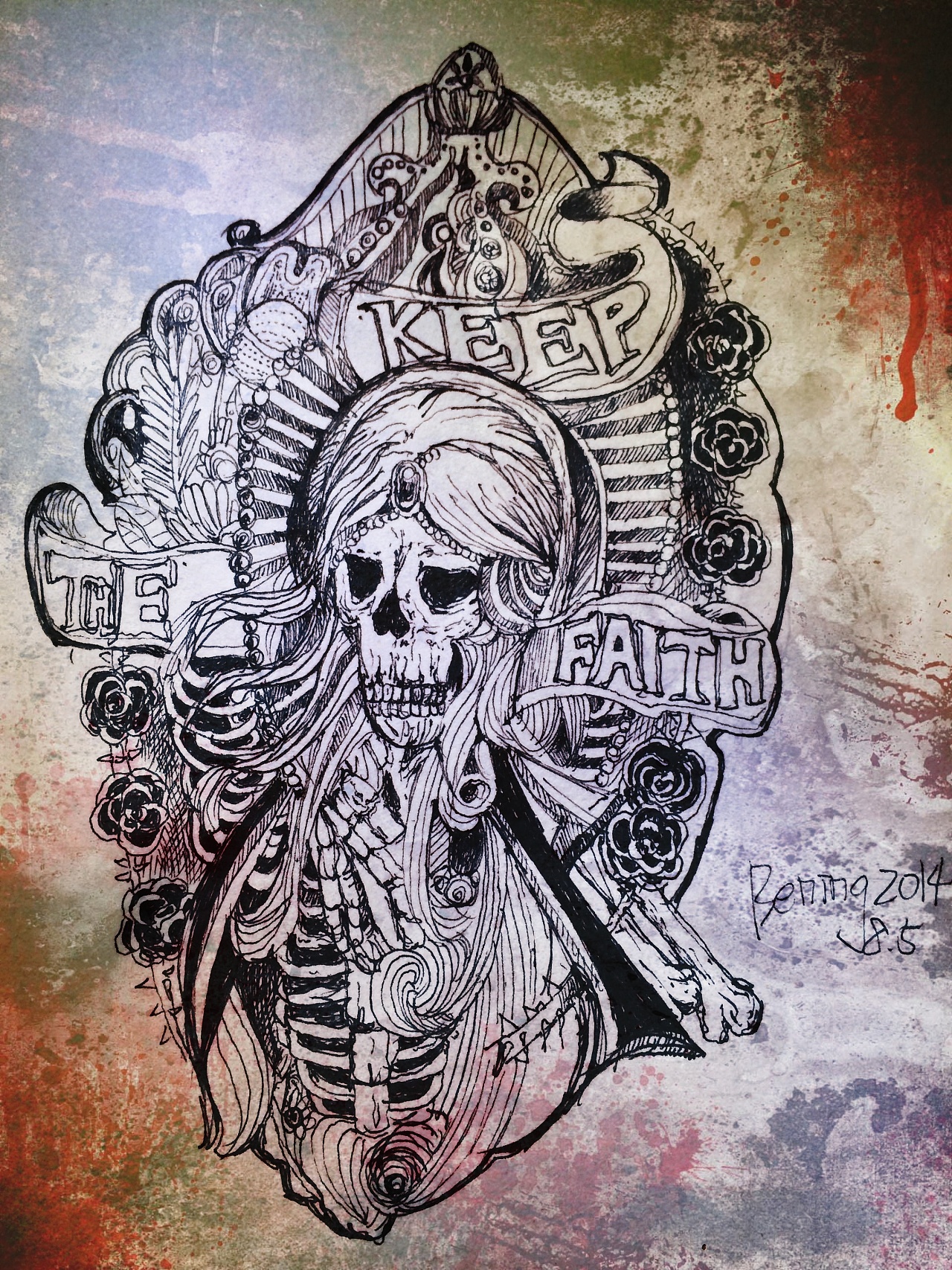 个人插画创作设计-插画设计 中集