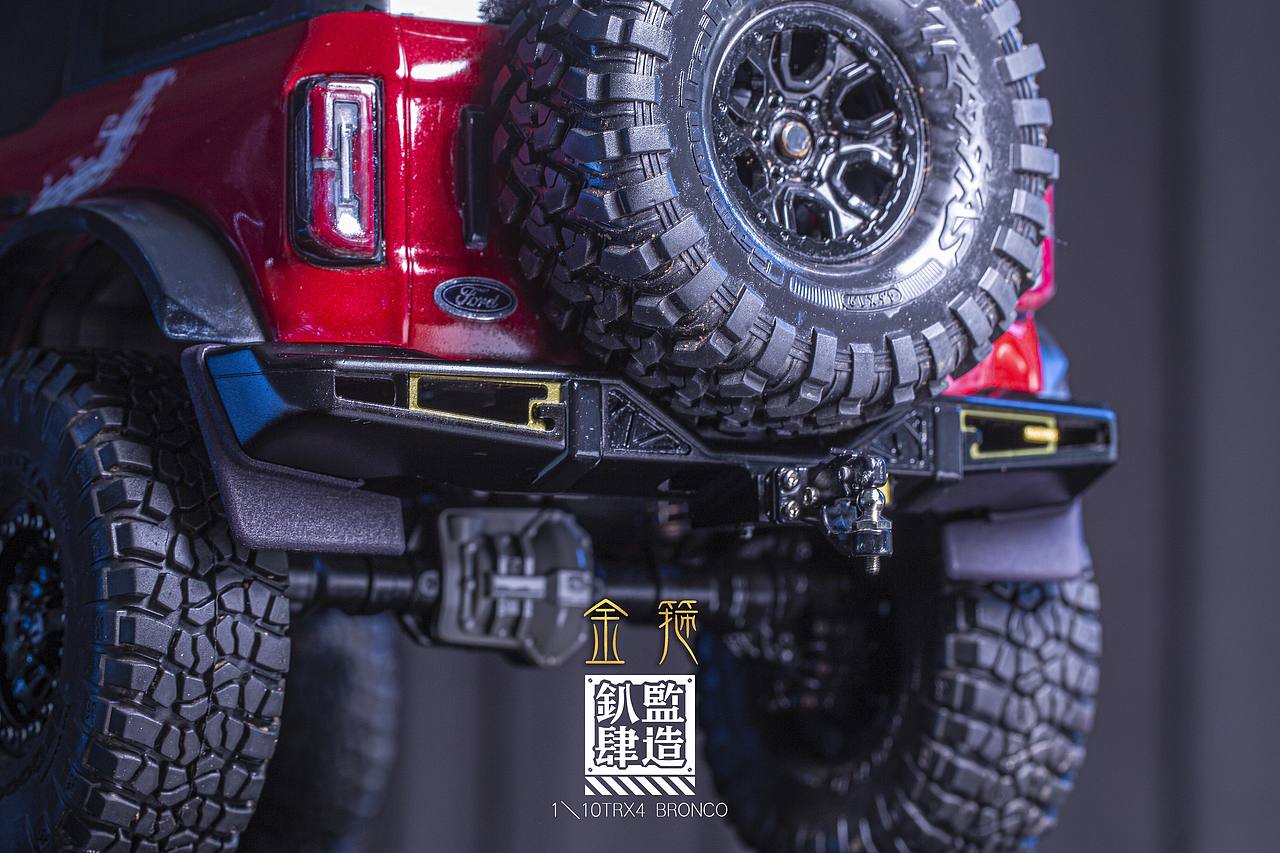 RC模型车 TEX4 BRONCO “金箍”前后杠 产品设计制作（图ZMjY4MjI1MjMy） - 手办/模玩 - 站酷设计师MWM1984原创素材 - 站酷ZCOOL