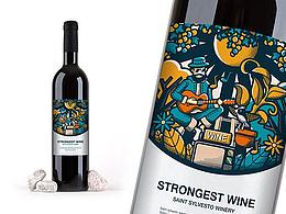 Strongest wine